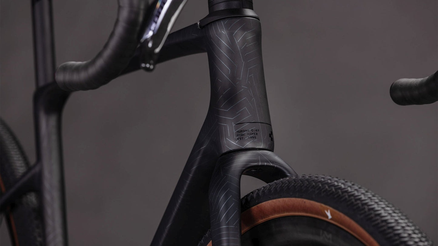 CUBE NUROAD C:62 EXC GRAVEL BIKE 2026 CARBON' N 'CRISSCROSS
