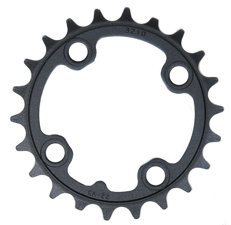 TRUVATIV  CHAINRING MTB 22T 64mm ALUMINIUM BLACK