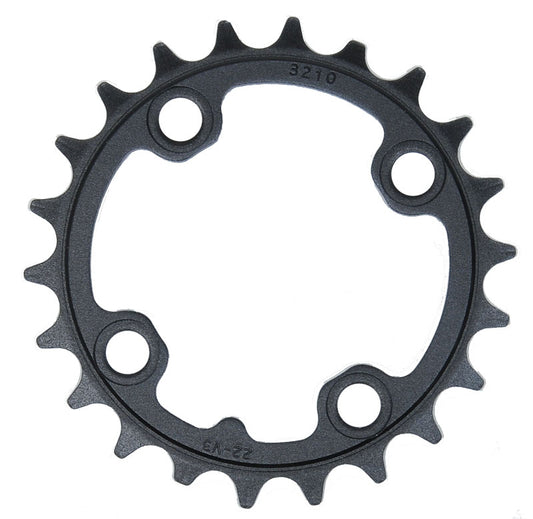 TRUVATIV  CHAINRING MTB 22T 64mm ALUMINIUM BLACK