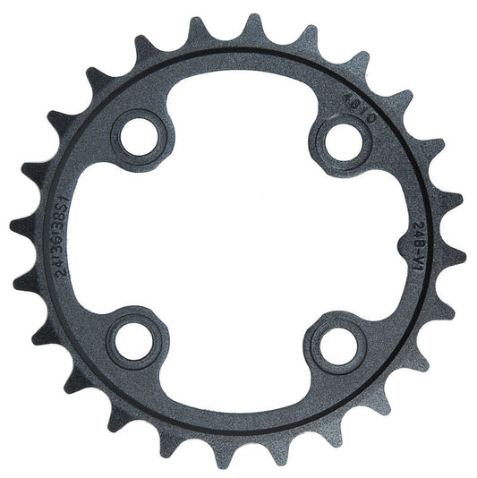 TRUVATIV CHAINRING MTB 24T 64mm ALUMINIUM BLACK