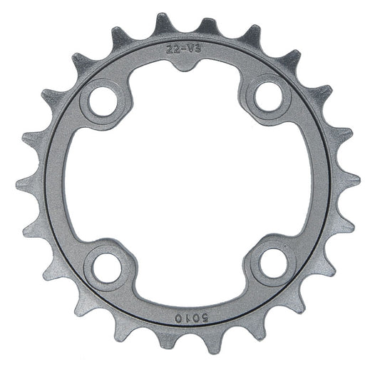 TRUVATIV CHAINRING MTB 22T 64mm ALUMINIUM GREY