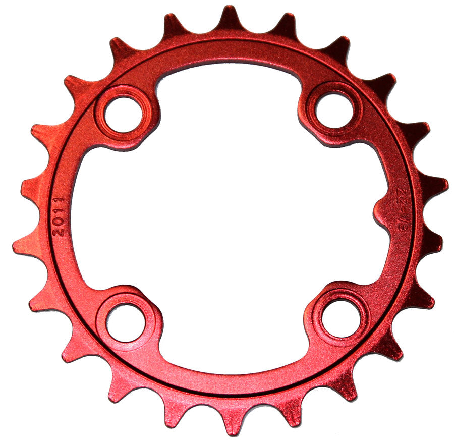 TRUVATIV CHAINRING MTB 22T 64mm RED
