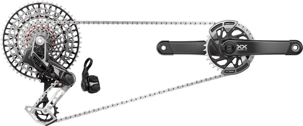 SRAM XX EAGLE AXS TRANSMISSION DUB POWERMETER WIDE 12-SPEED GROUPSET