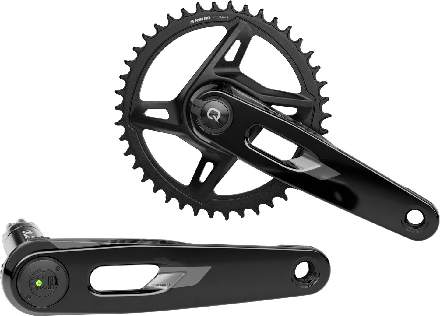 SRAM RIVAL XPLR AXS POWERMETER E1 DUB WIDE 1x13-SPEED CRANK 42T