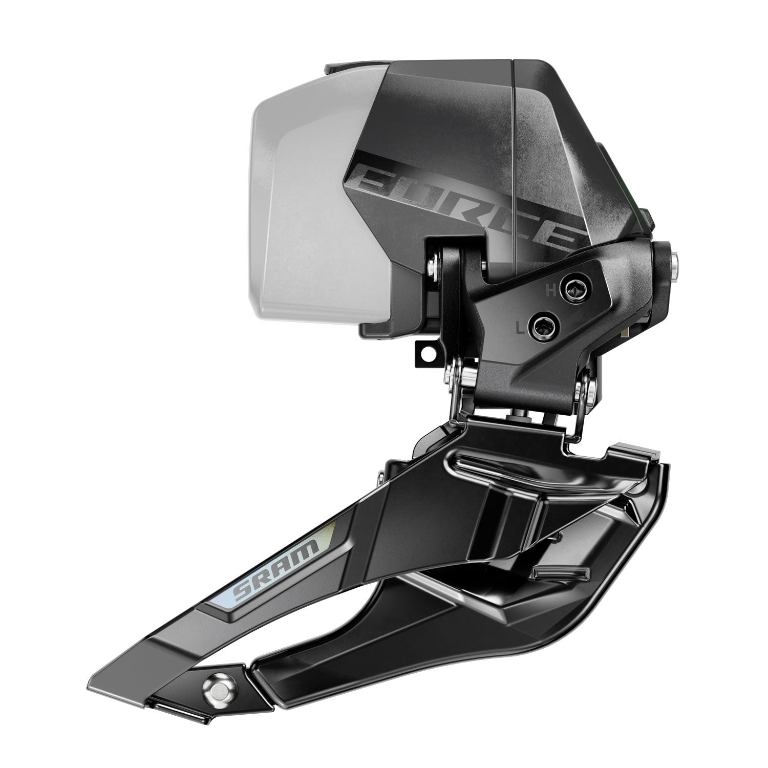 SRAM FORCE AXS E1 2x12-SPEED BRAZE-ON FRONT DERAILLEUR