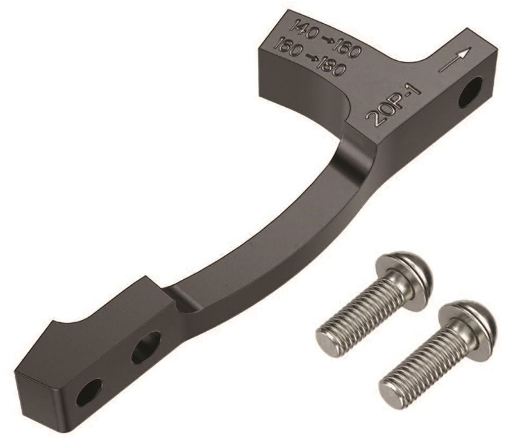 SRAM DISC BRAKE ADAPTER WITH TITANIUM SCREWS