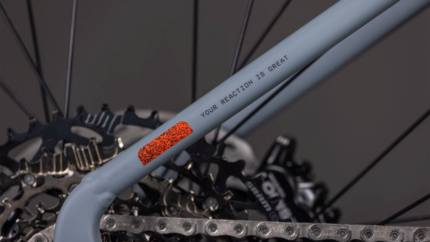 CUBE REACTION HYBRID RACE 800 EASY ENTRY eMTB BIKE 2026 VULCAN' N 'ORANGE