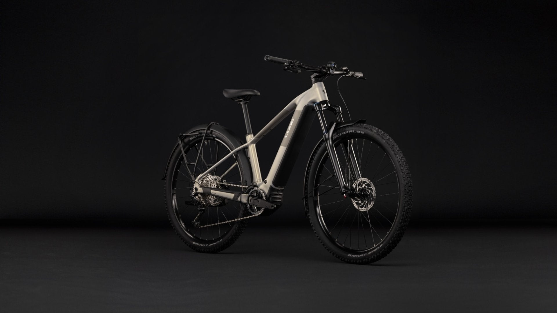 CUBE REACTION HYBRID ONE 720 FE HARDTAIL eMTB BIKE 2027 PEARLSILVER 'N' CHROME