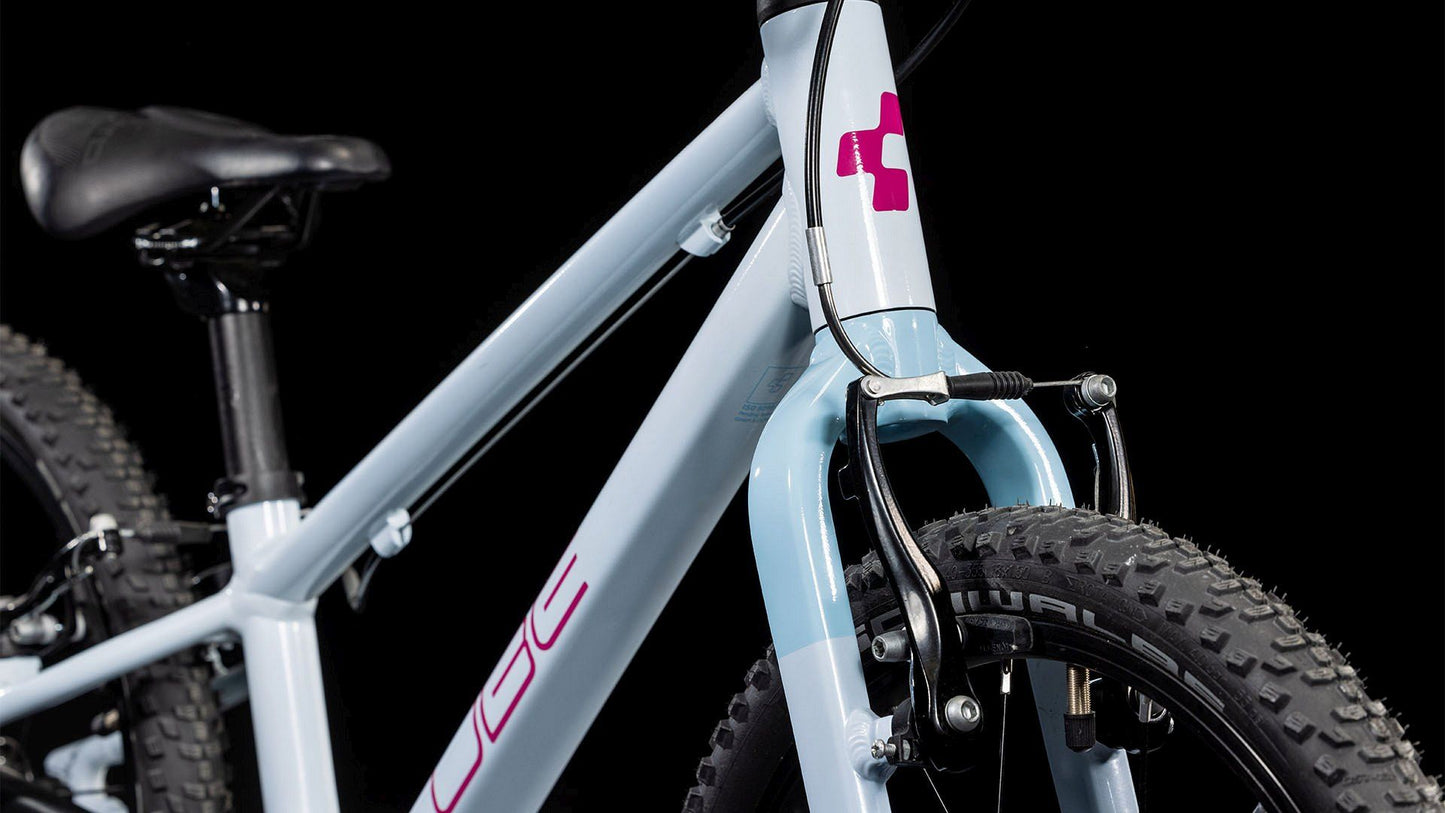 CUBE NUMOVE 180 KID'S MTB BIKE 2025 FLASHWHITE' N 'PINK