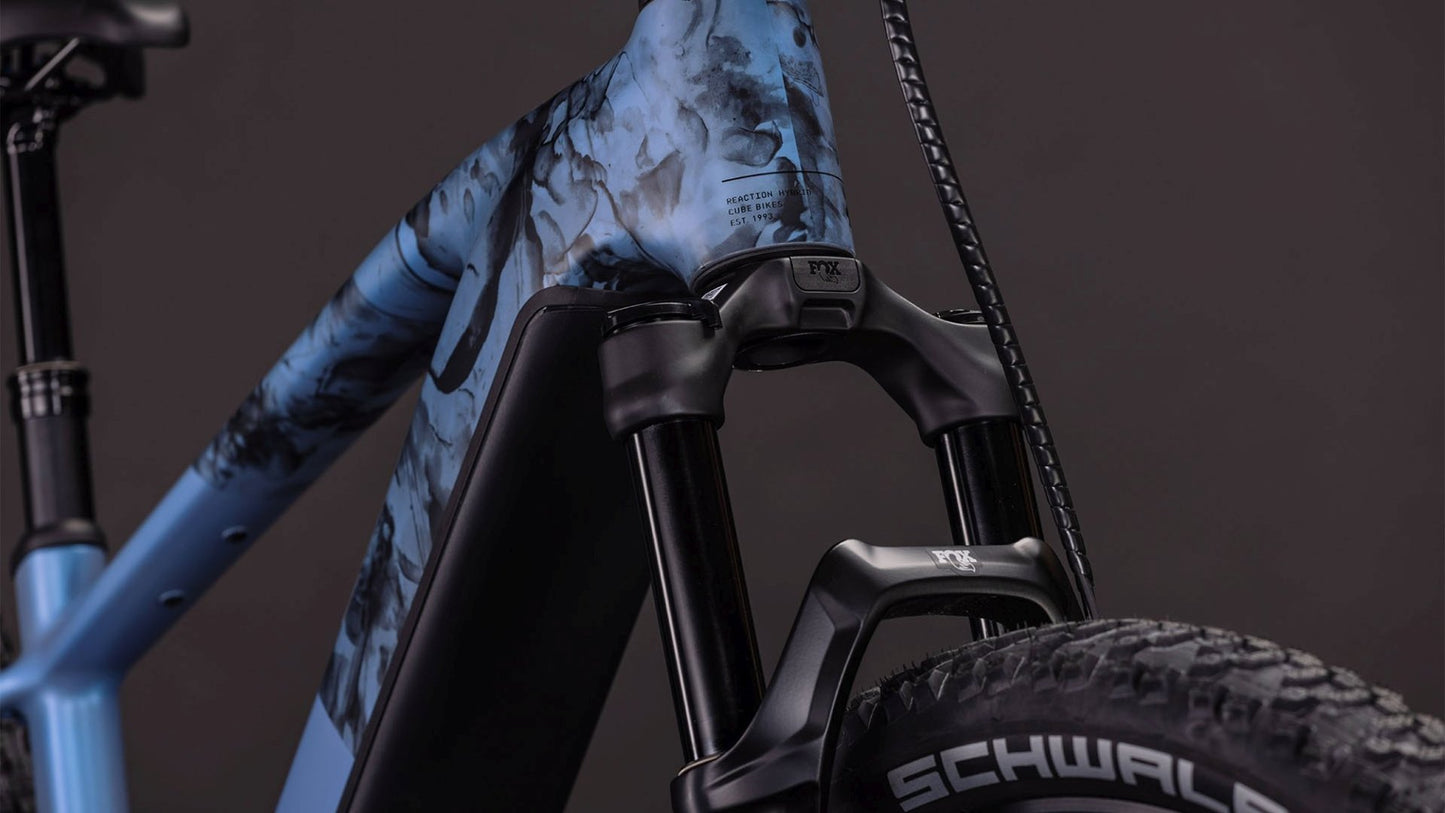 CUBE REACTION HYBRID SLT 800 eMTB BIKE 2026 HAZEBLUE' N 'FUME