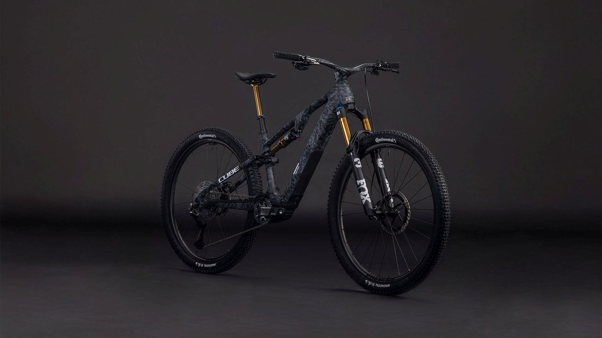CUBE AMS HYBRID ONE44 C:68X SLT 400X eMTB BIKE 2026 MATRIXBLACK' N 'WHITE