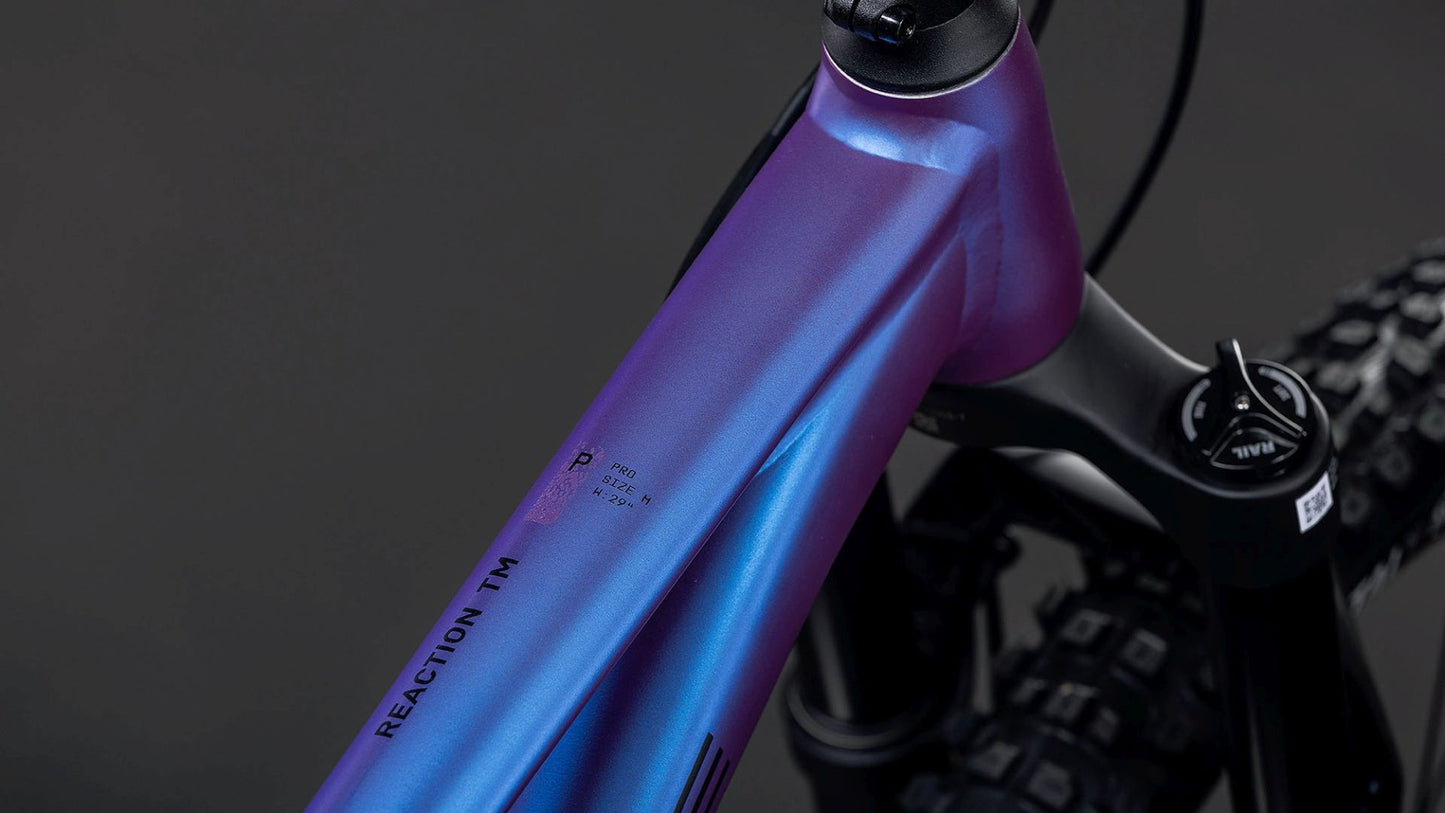 CUBE REACTION TM PRO HARDTAIL MTB BIKE 2026 BLUEVIOLET' N 'BLACK