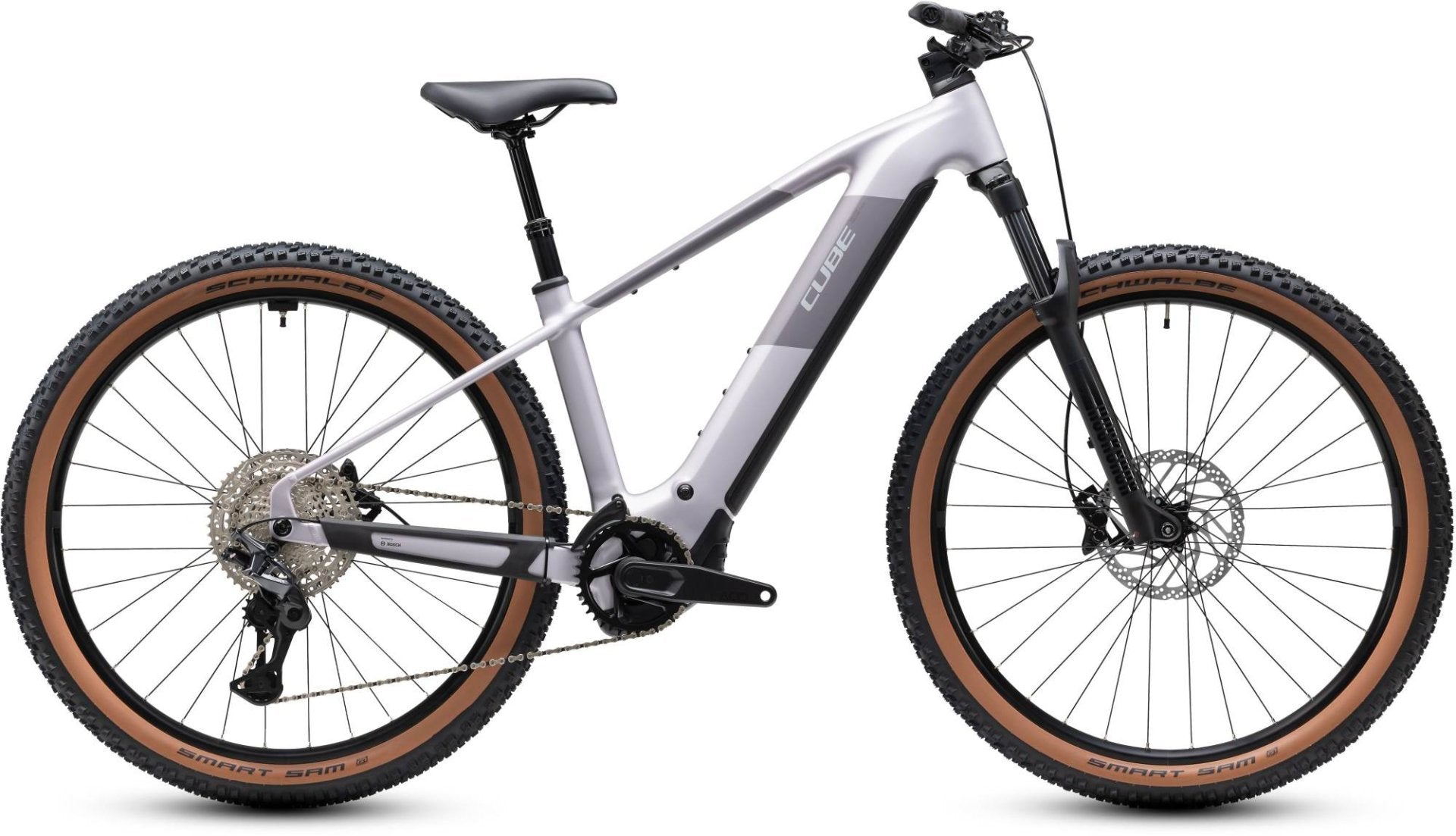 CUBE REACTION HYBRID PRO 800 HARDTAIL eMTB BIKE 2027 LILACBREEZE 'N' PRIZM