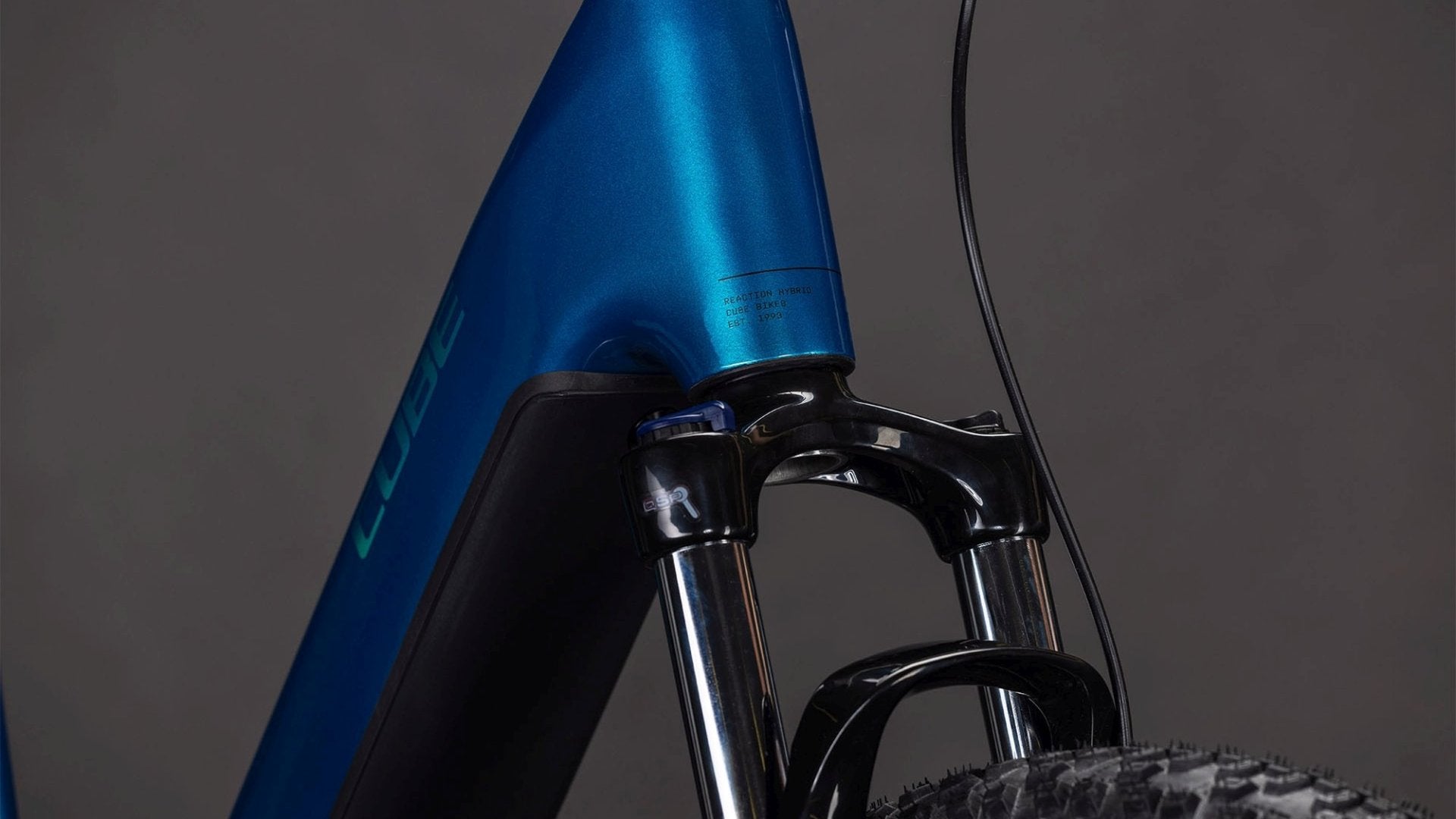 CUBE REACTION HYBRID PERFORMANCE 600 EASY ENTRY eMTB BIKE 2026 ELECTRICBLUE' N 'DAZZLE