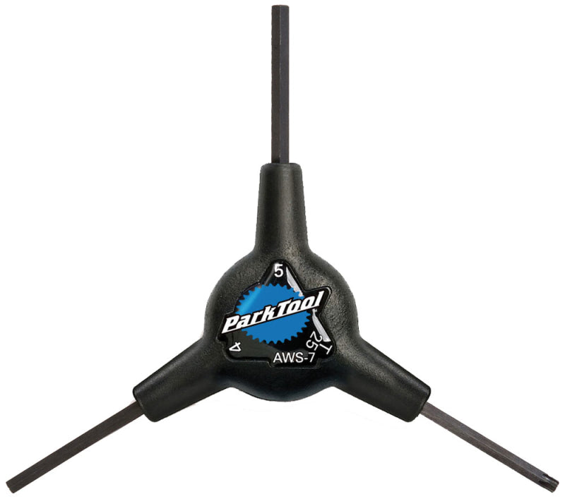 PARK TOOL AWS-7 3-WAY HEX/TOREX WRENCH