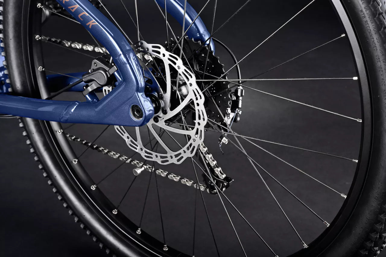 HAIBIKE ALLTRACK 4 HARDTAIL eMTB BIKE 2025 GLOSS COOL BLUE/LEATHER