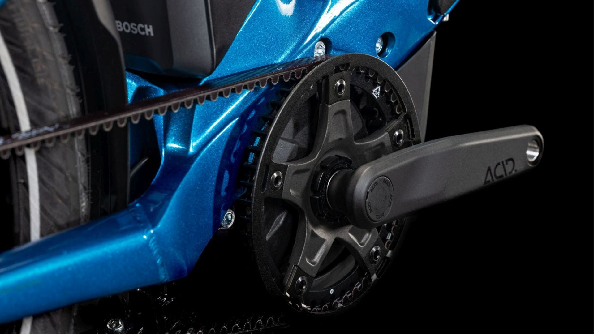 CUBE FOLD HYBRID COMFORT 500 eBIKE 2025 ELECTRICBLUE´ N ´REFLECT