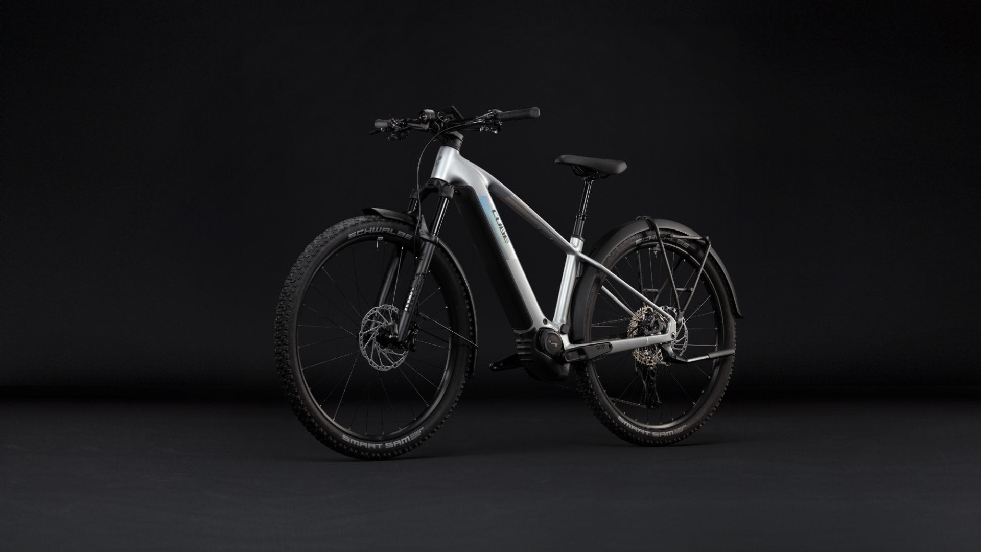 CUBE REACTION HYBRID SLX 800 FE HARDTAIL eMTB BIKE 2027 PLATINUM 'N' REFLEX