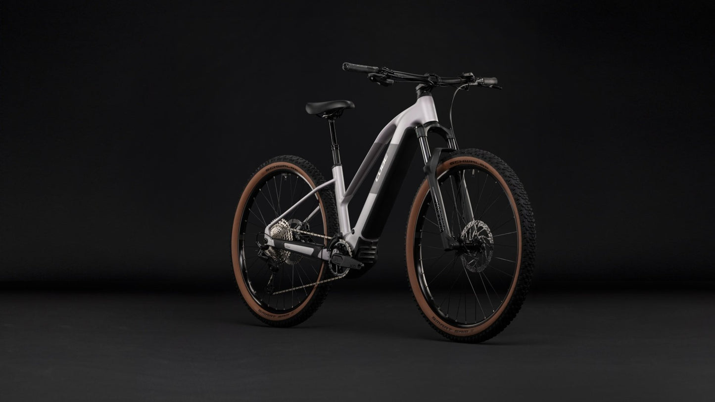 CUBE REACTION HYBRID PRO 800 HARDTAIL eMTB BIKE 2027 LILACBREEZE 'N' PRIZM (TRAPEZE)