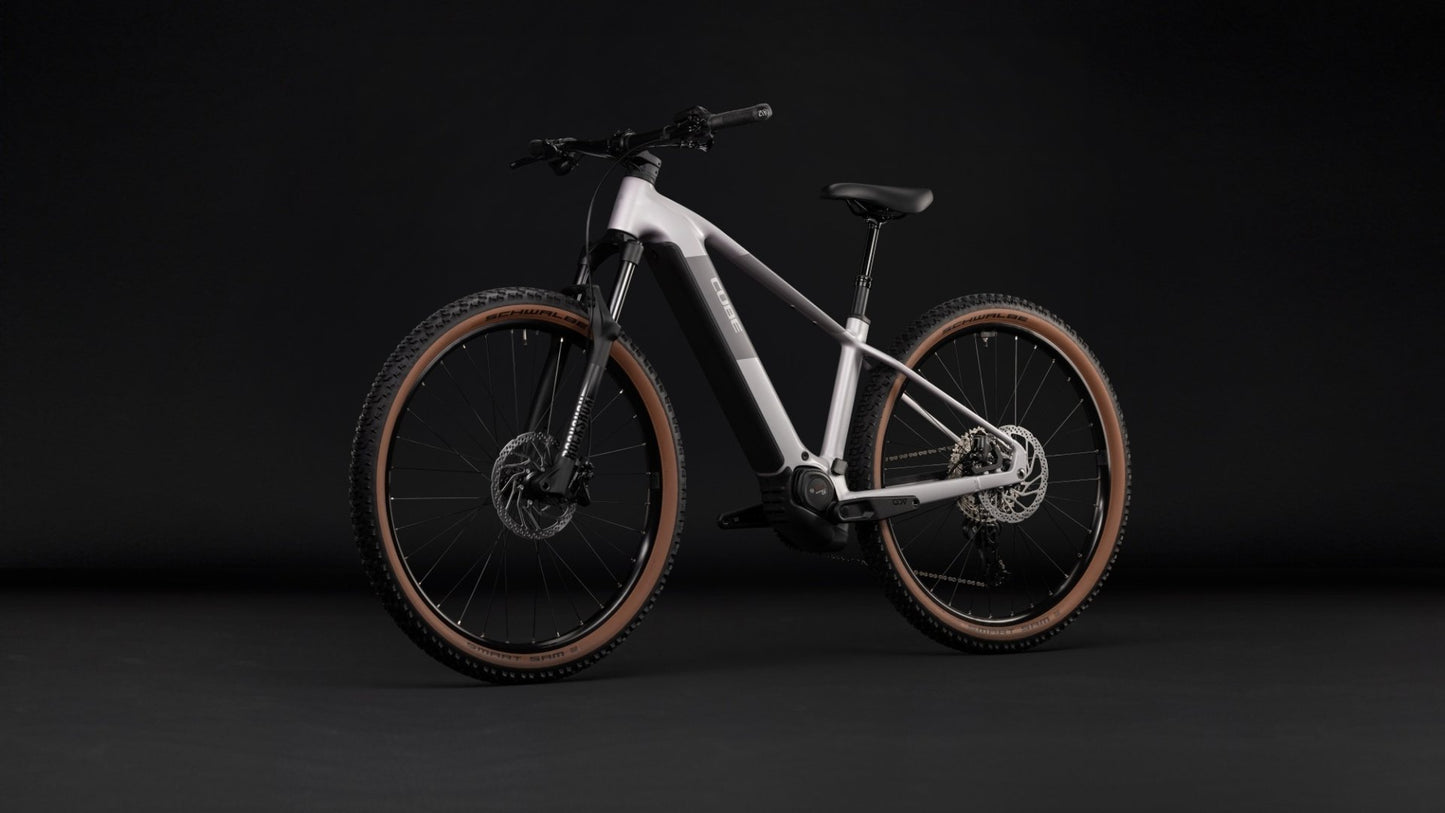 CUBE REACTION HYBRID PRO 800 HARDTAIL eMTB BIKE 2027 LILACBREEZE 'N' PRIZM