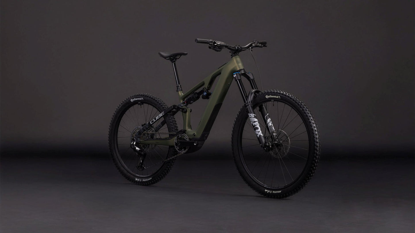 CUBE AMS HYBRID ONE77 C:62 TM 600X eMTB BIKE 2026 REEDGREEN' N 'MATRIX