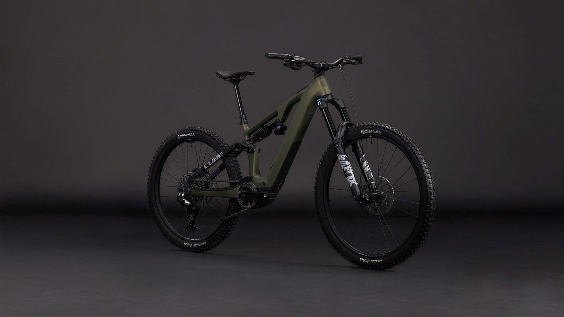 CUBE AMS HYBRID ONE77 C:62 TM 600X eMTB BIKE 2026 REEDGREEN' N 'MATRIX