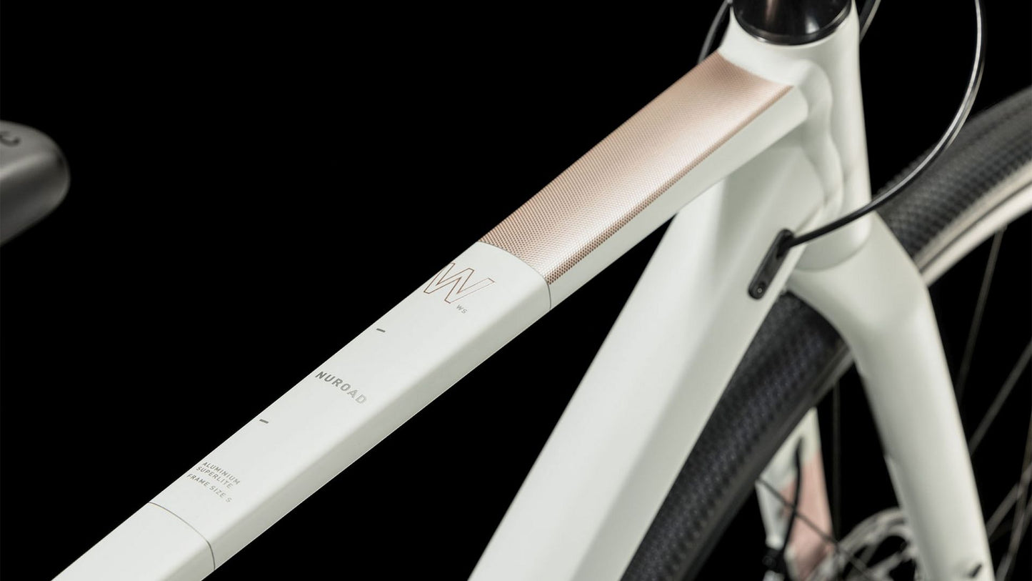 CUBE NUROAD WS GRAVEL BIKE 2023 LIGHTGREY 'N' ROSE