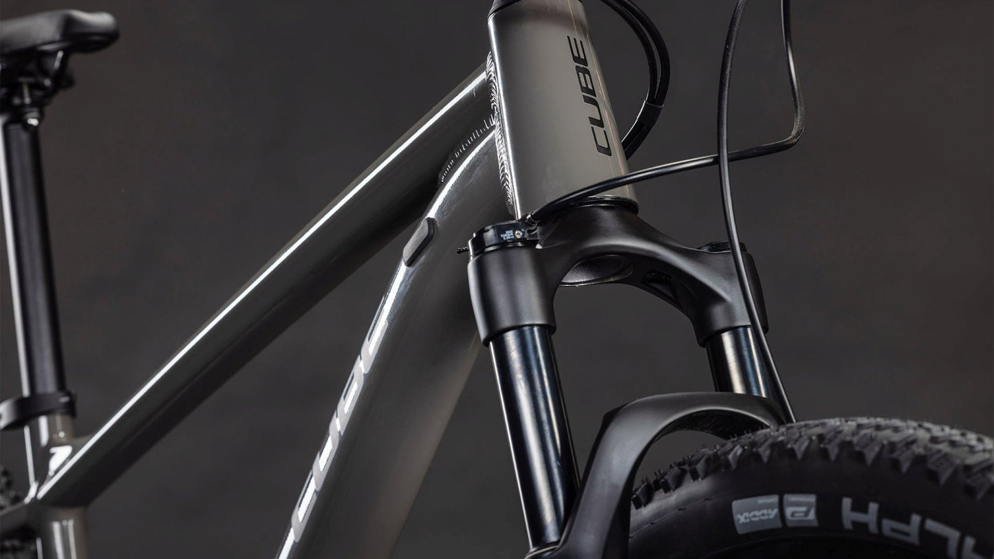 CUBE REACTION PRO HARDTAIL MTB BIKE 2026 OLDGREY' N 'BLACK