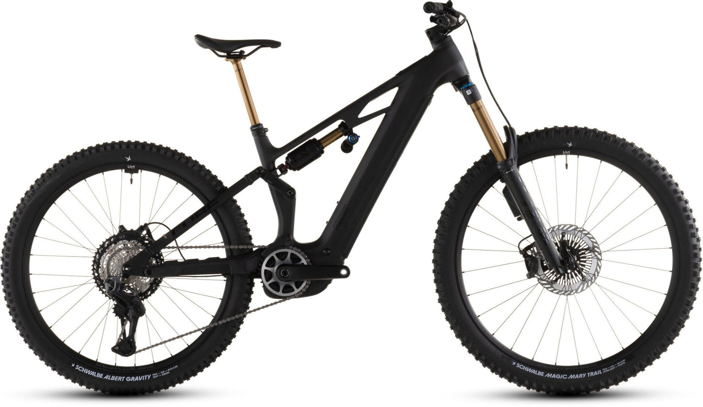 CUBE STEREO HYBRID ONE77 HPC AT 800 eMTB BIKE 2026 CARBON' N 'GOLD