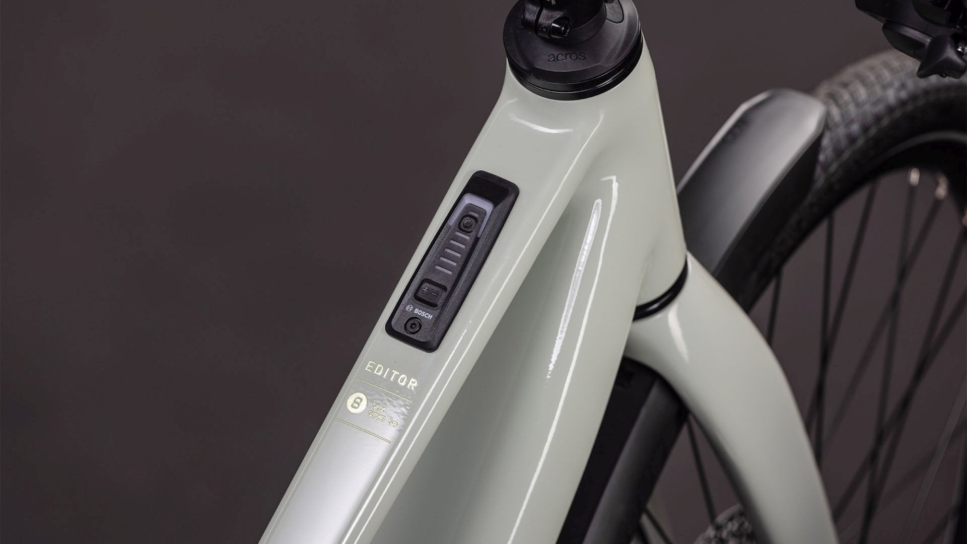 CUBE EDITOR HYBRID SLX 400X FE URBAN eBIKE 2026 REEDBEIGE' N ' CHROME