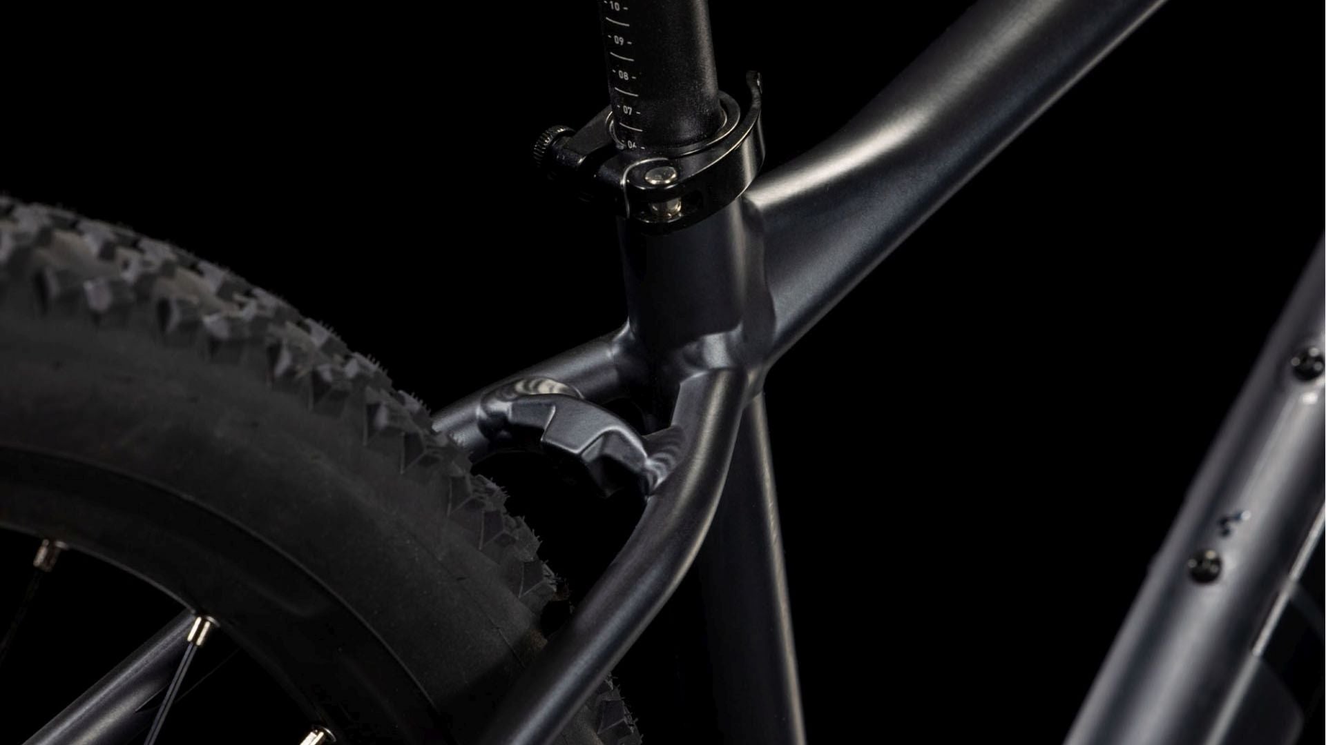 CUBE ATTENTION SLX HARDTAIL MTB BIKE 2025 BLACKMETAL' N 'BLACK
