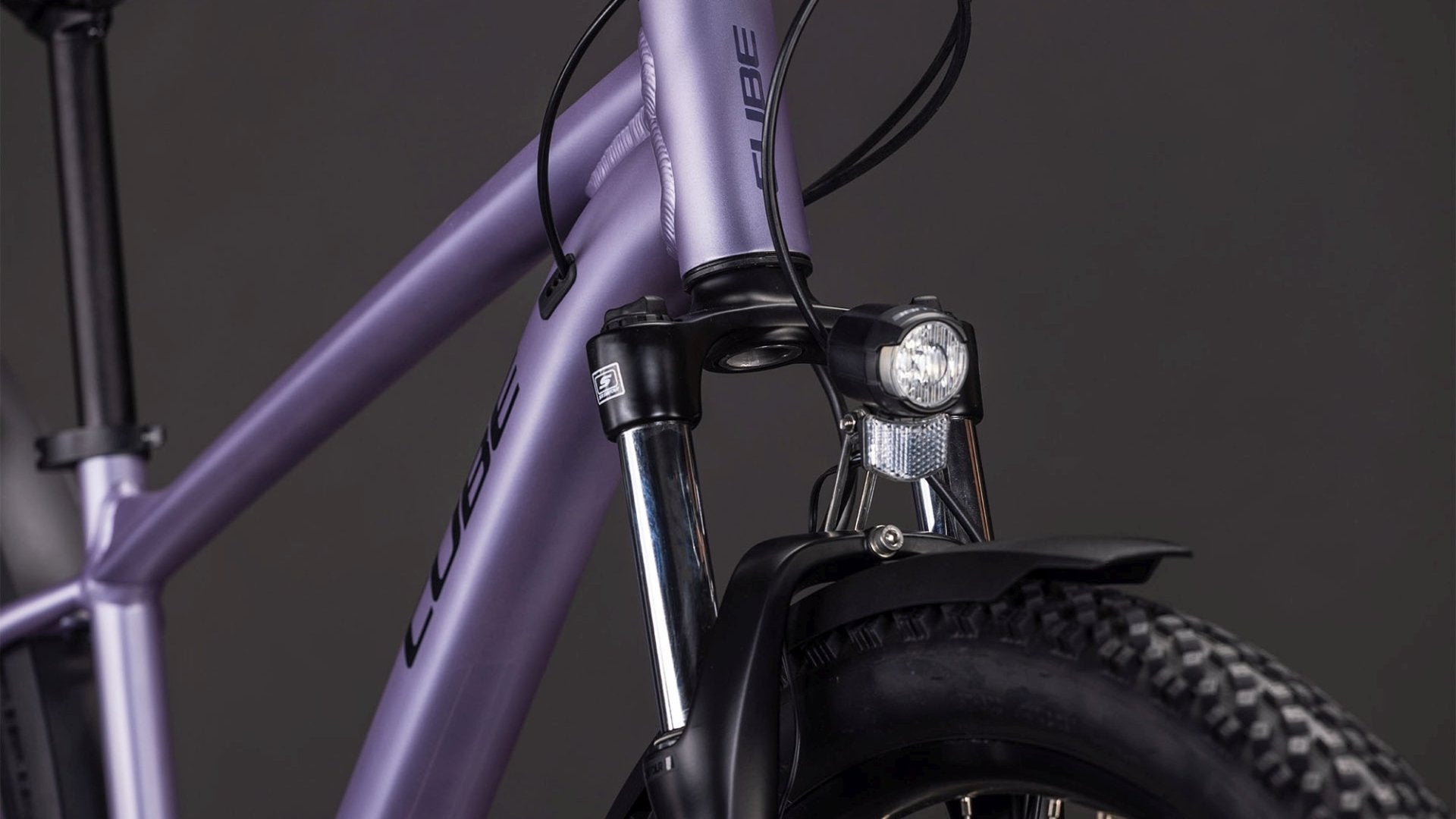 CUBE AIM ONE FE HARDTAIL MTB BIKE 2026 LIGHTPURPLE' N 'CHROME