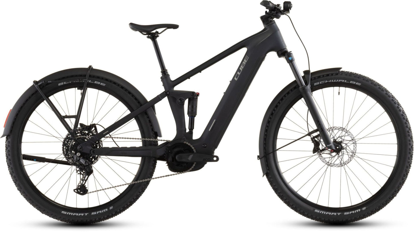 CUBE STEREO HYBRID ONE22 PRO 800 FE eMTB BIKE 2026 NIGHT N 'CHROME