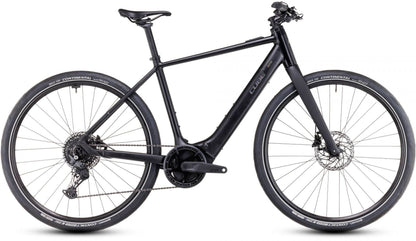 CUBE EDITOR HYBRID PRO 400X URBAN eBIKE 2025 BLACK 'N' SPECTRAL