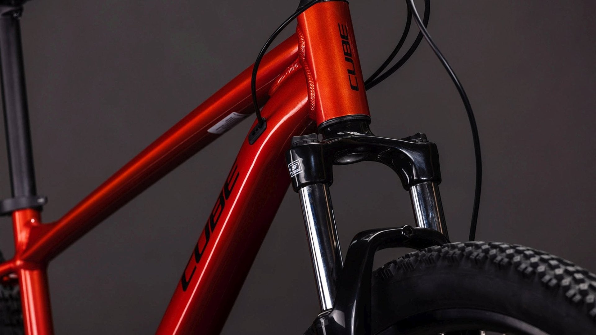 CUBE AIM ONE HARDTAIL MTB BIKE 2026 SUNDOWNER' N 'BLACK