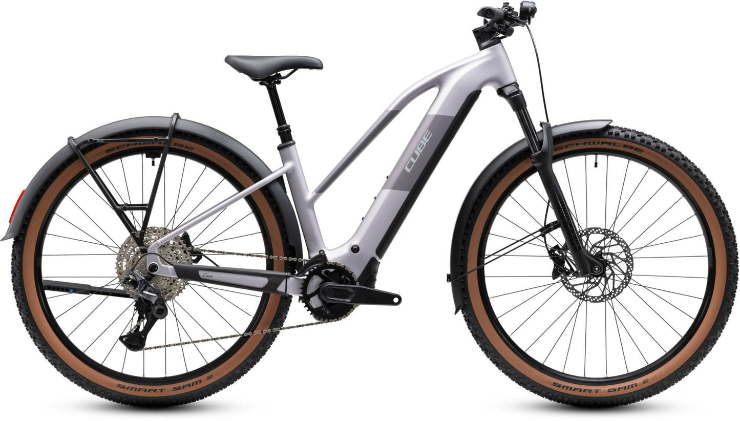 CUBE REACTION HYBRID PRO 800 FE eMTB BIKE 2027 LILACBREEZE 'N' PRIZM (TRAPEZE)