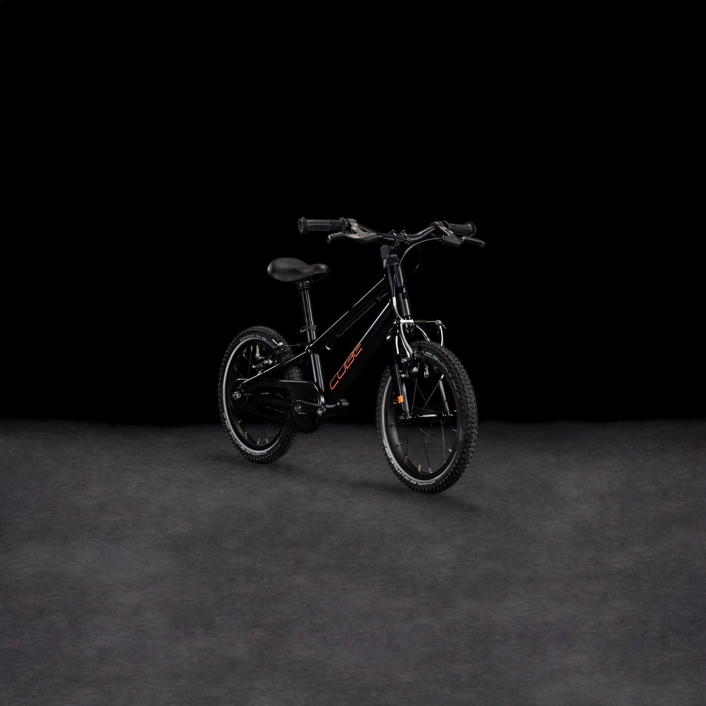 CUBE NUMOVE 140 KID'S MTB BIKE 2025 BLACK' N 'ORANGE