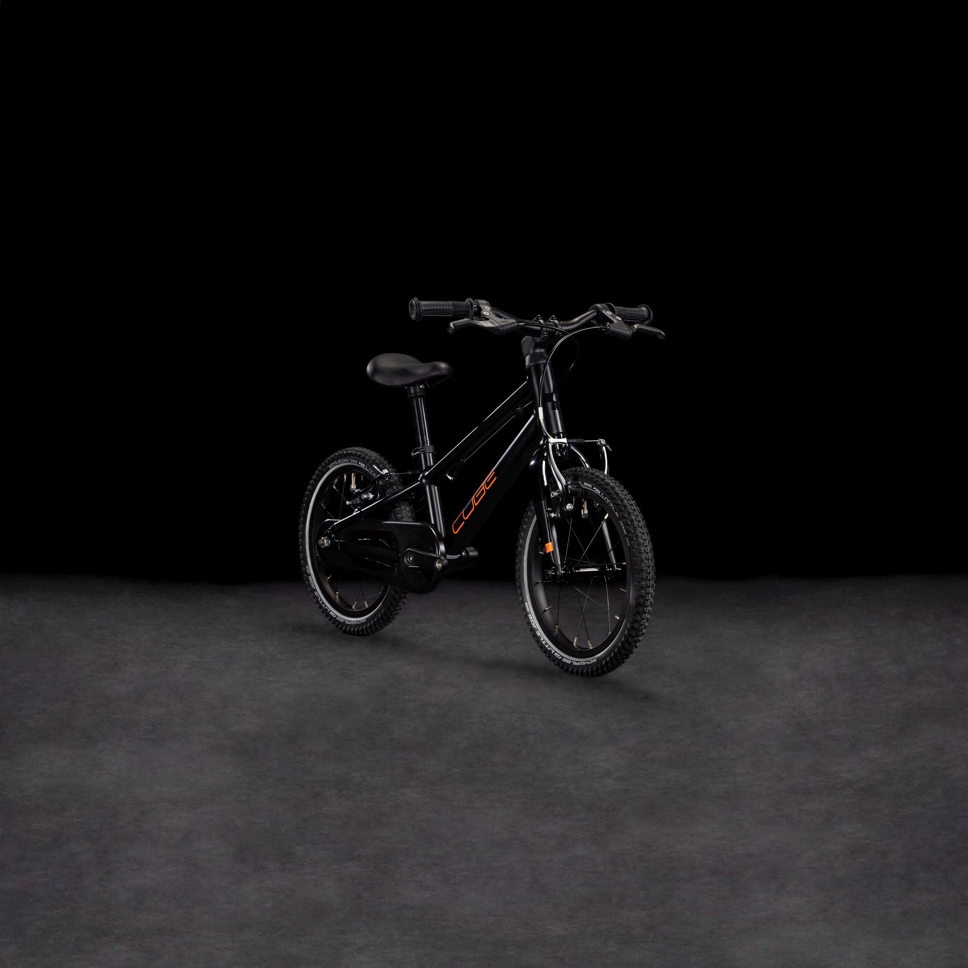 CUBE NUMOVE 140 KID'S MTB BIKE 2025 BLACK' N 'ORANGE