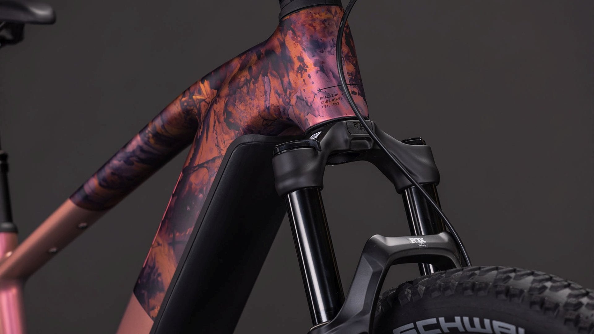 CUBE REACTION HYBRID SLX 800 eMTB BIKE 2026 SHIFTBLUSH' N 'ART