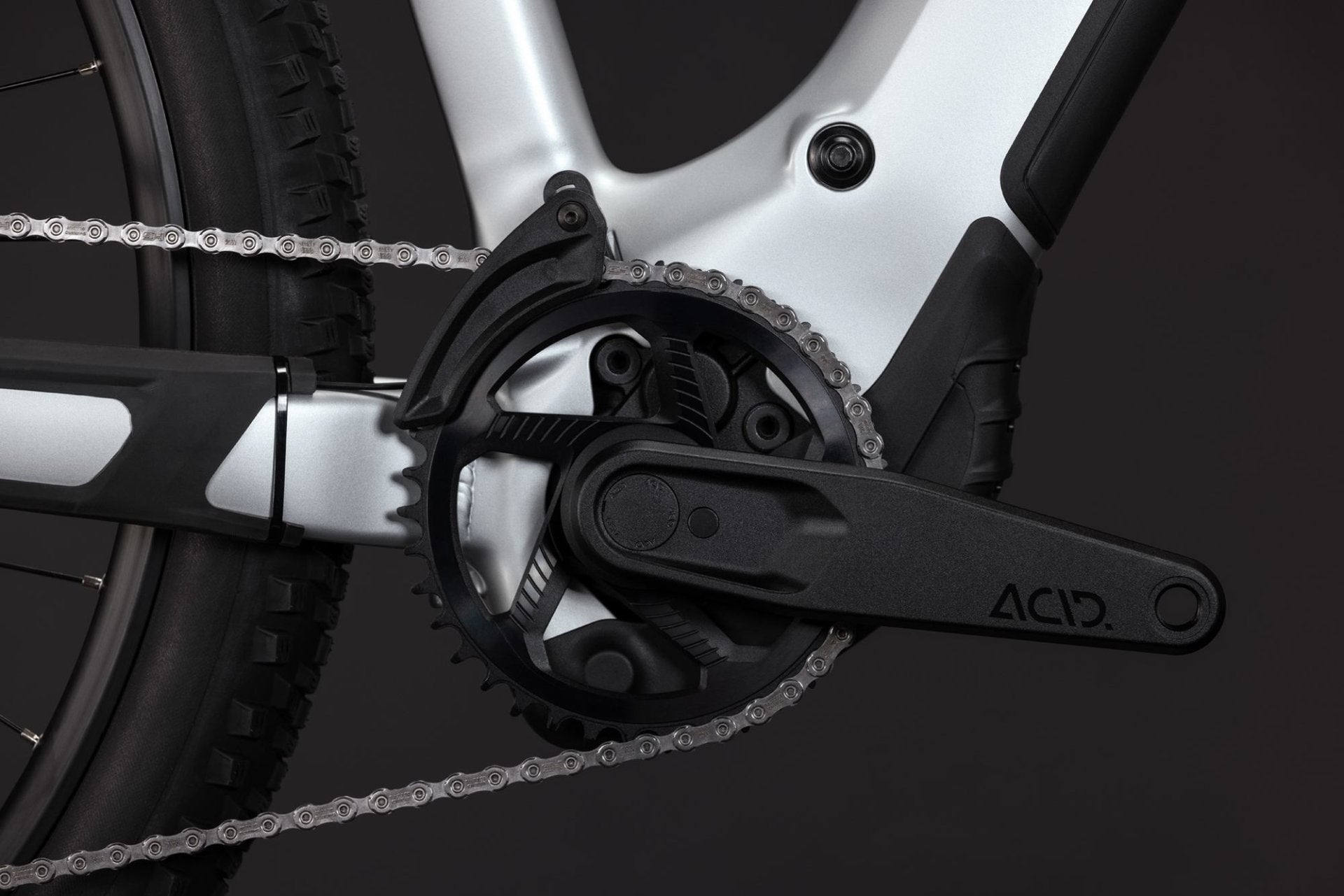 CUBE REACTION HYBRID SLX 800 HARDTAIL eMTB BIKE 2027 PLATINUM 'N' REFLEX