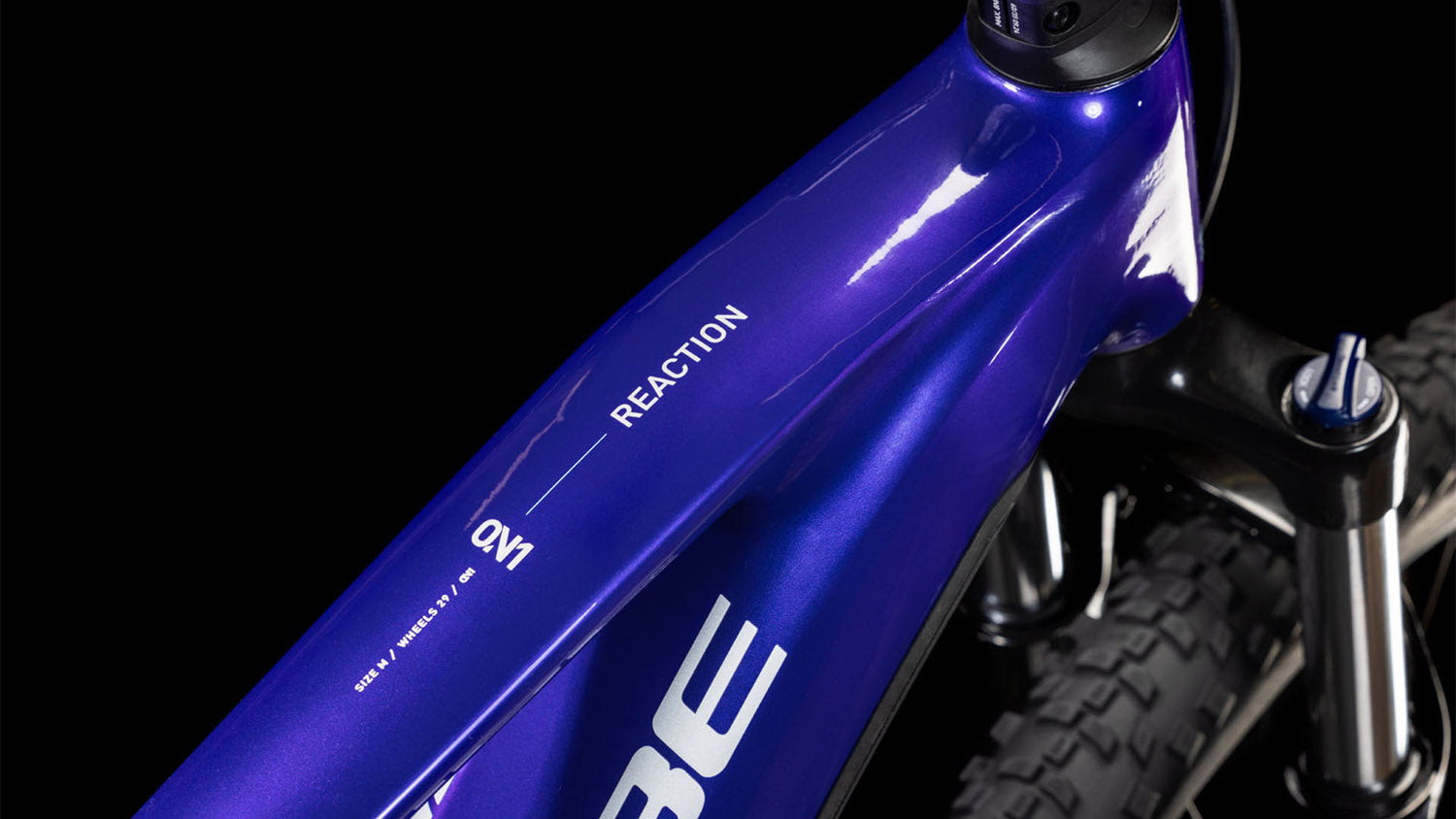 CUBE REACTION HYBRID ONE 800 eMTB BIKE 2025 ORCHID' N 'MINT