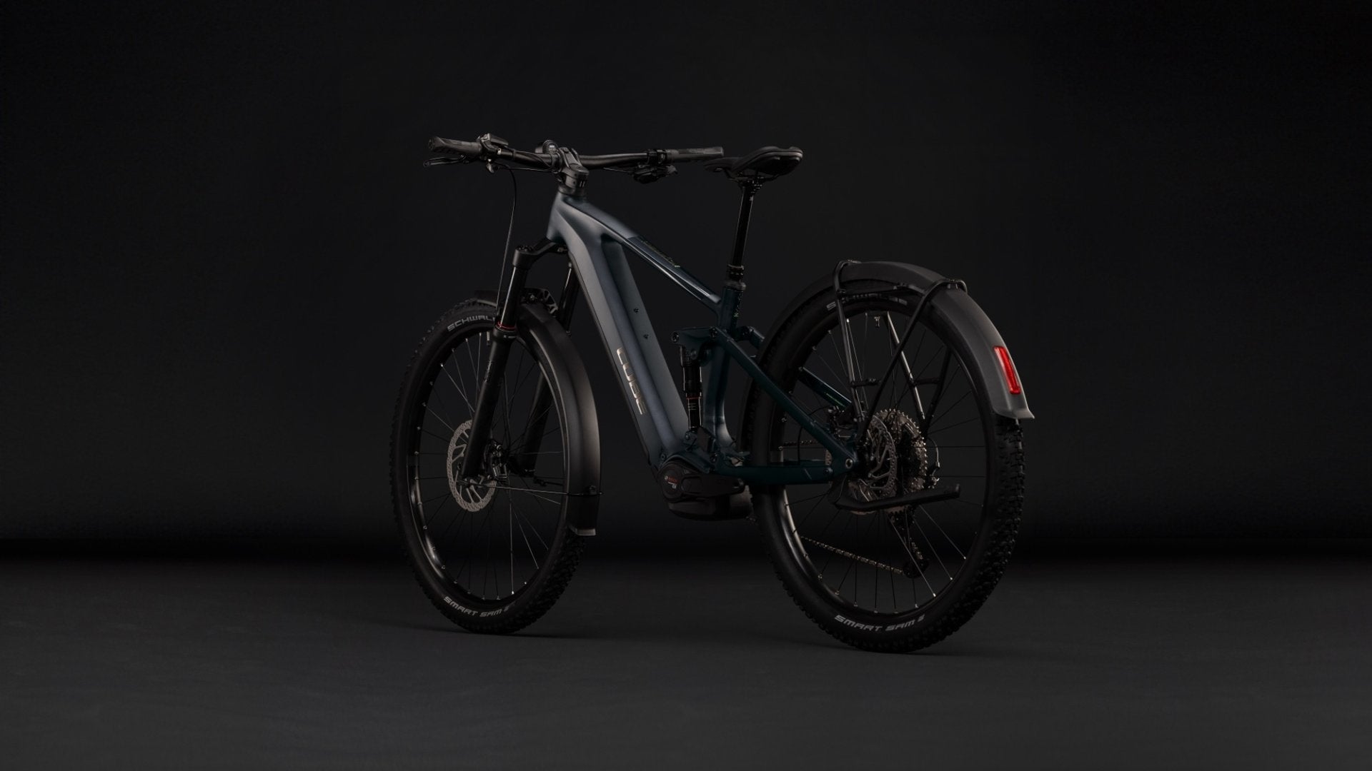 CUBE STEREO HYBRID ONE44 ELECTRIC MTB BIKE 2027 COAL 'N' BLACK