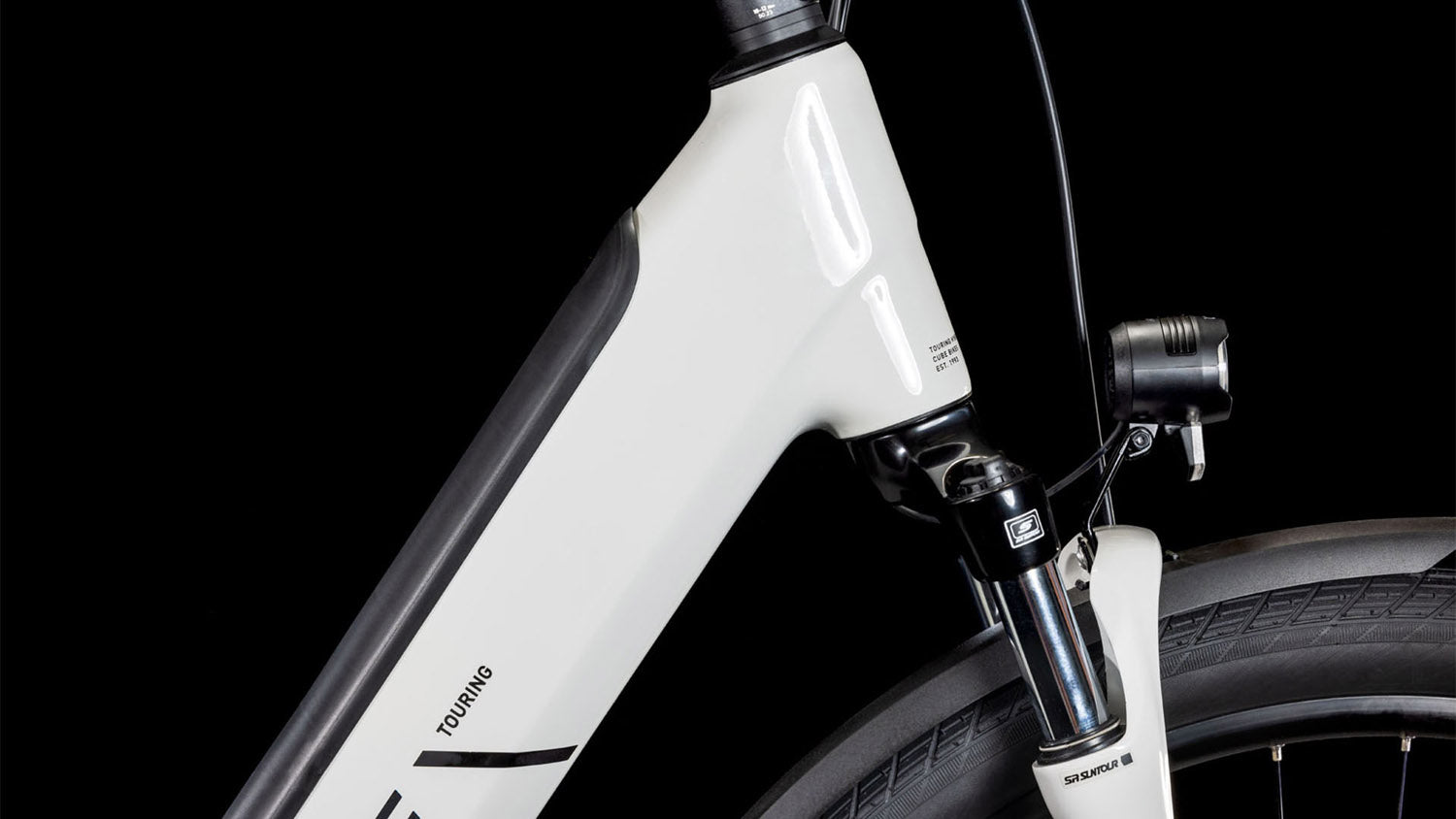CUBE TOURING HYBRID ONE 500 EASY ENTRY eBIKE 2025 COTTON' N 'BLACK
