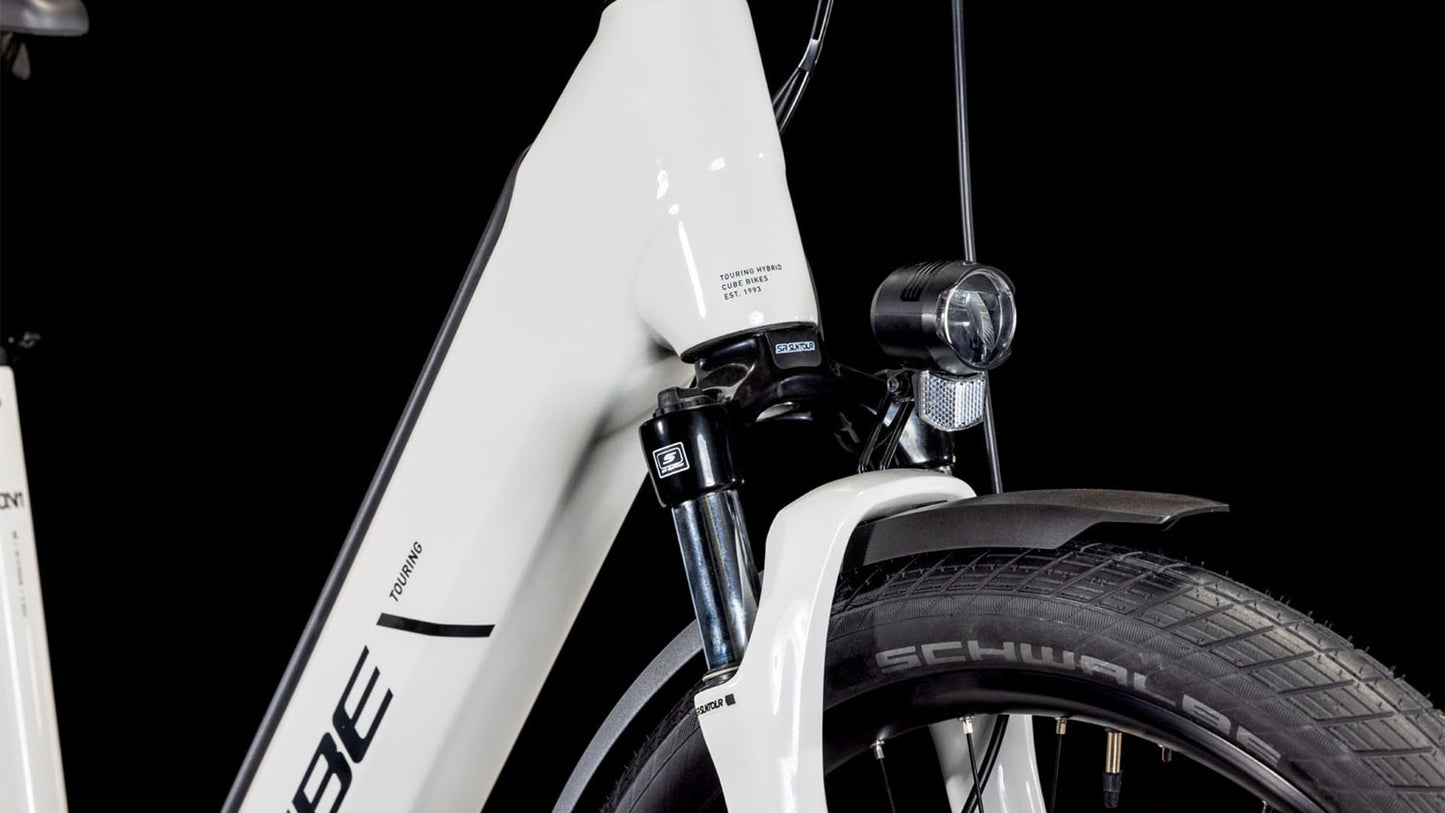 CUBE TOURING HYBRID ONE 500 EASY ENTRY eBIKE 2025 COTTON' N 'BLACK