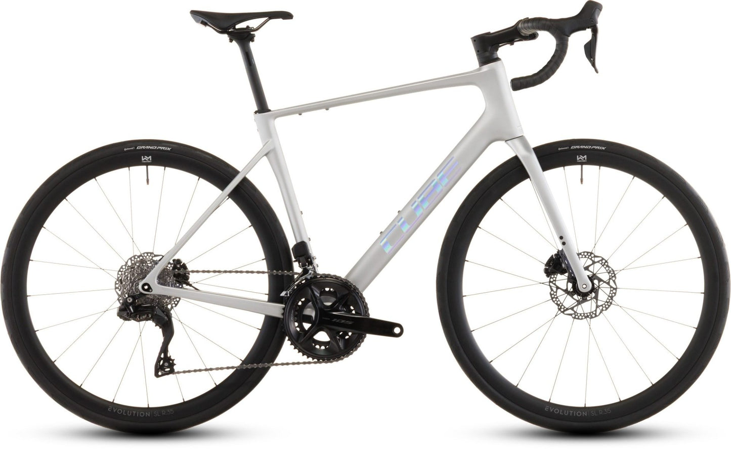 CUBE ATTAIN C:62 SLX ROAD BIKE 2026 SLEEKGREY' N 'PRISM
