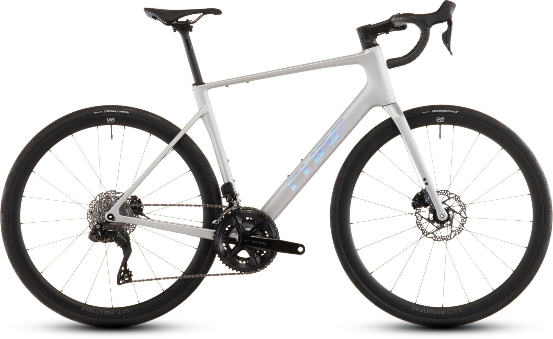 CUBE ATTAIN C:62 SLX ROAD BIKE 2026 SLEEKGREY' N 'PRISM