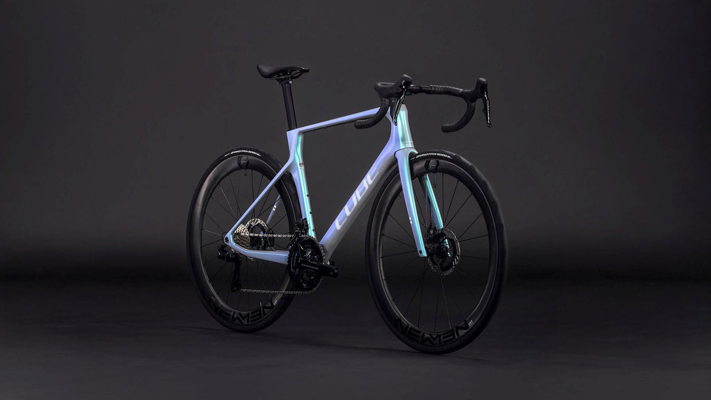 CUBE AGREE C:62 SLT ROAD BIKE 2026 GREENFUSION' N 'WHITE