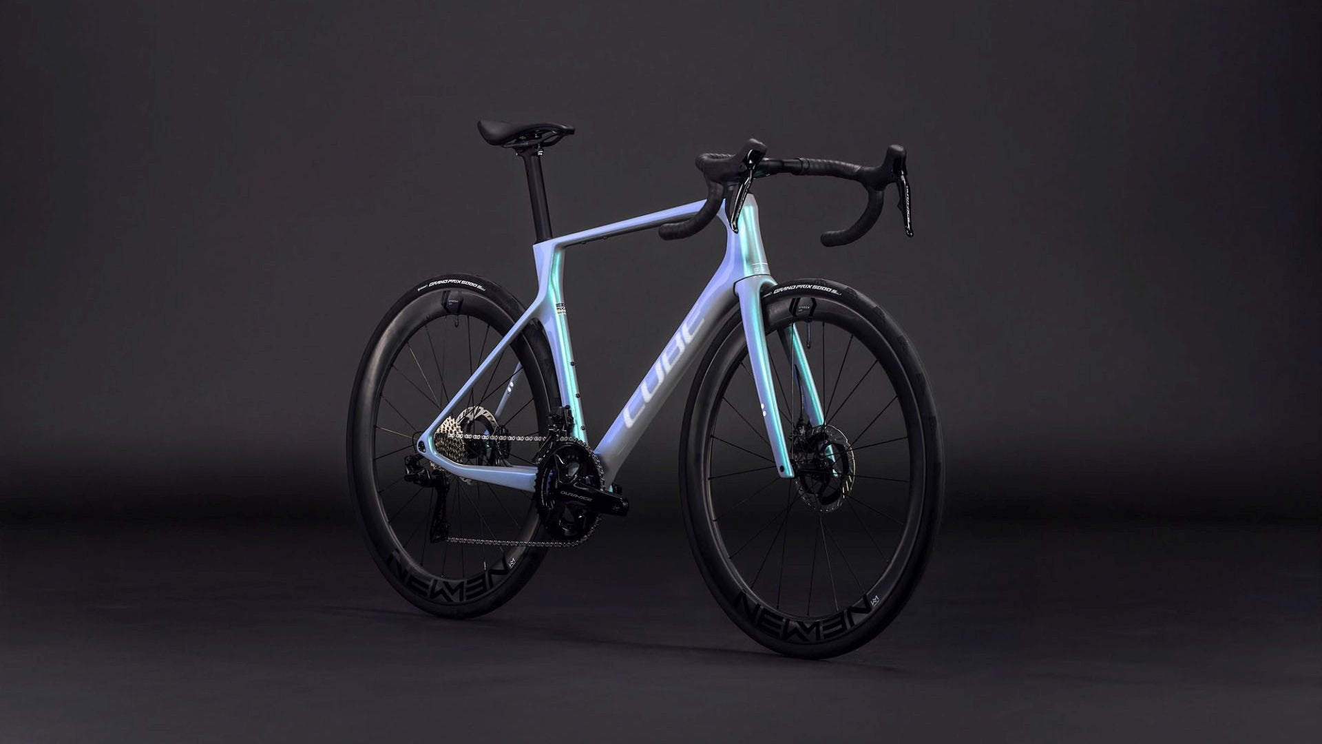 CUBE AGREE C:62 SLT ROAD BIKE 2026 GREENFUSION' N 'WHITE