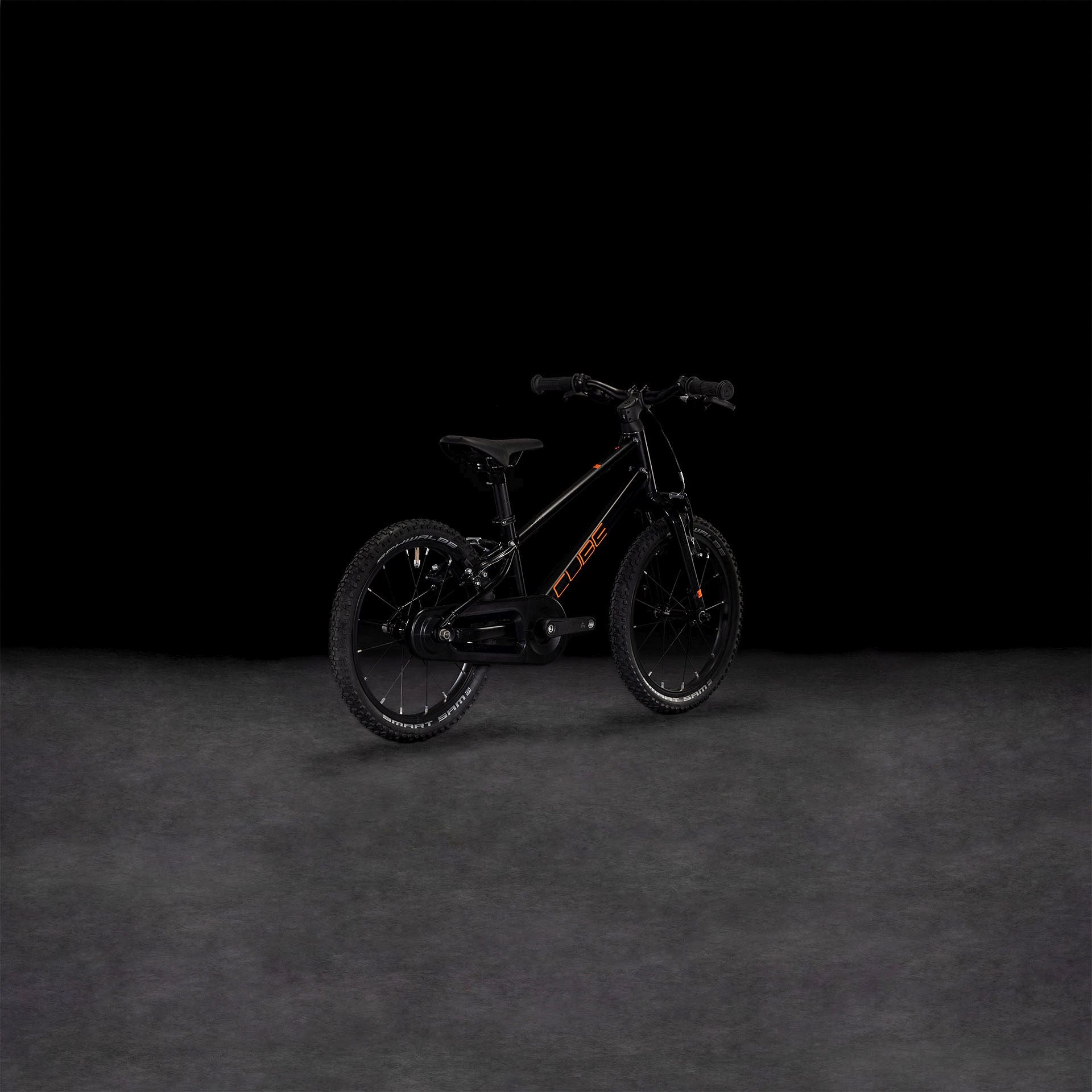CUBE NUMOVE 160 KID'S MTB BIKE 2025 BLACK' N 'ORANGE