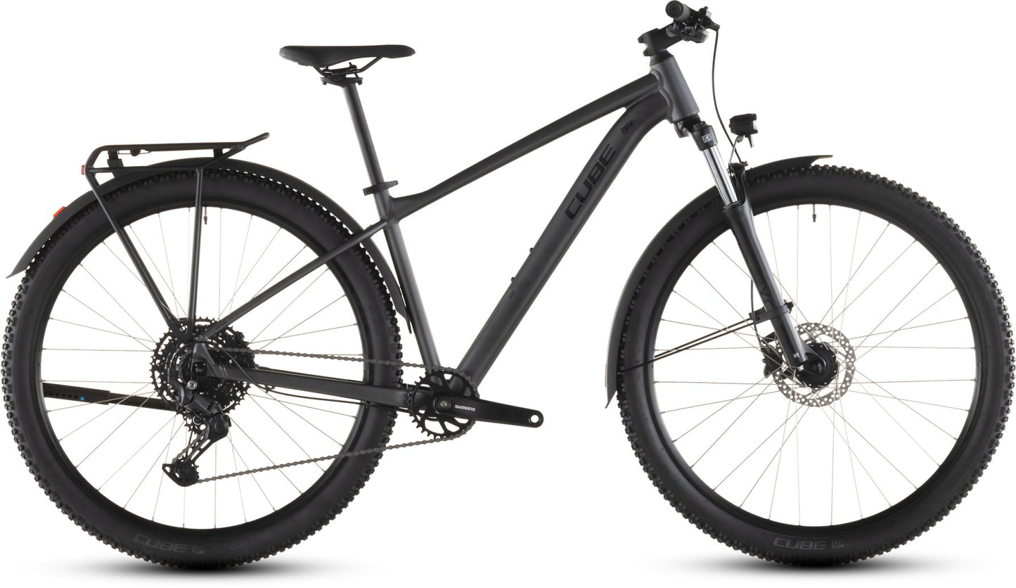 CUBE AIM PRO FE HARDTAIL MTB BIKE 2026 SLATEBLACK' N 'BLACK